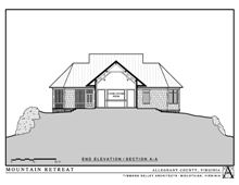 END ELEVATION - SECTION